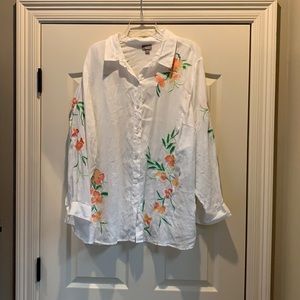 J Jill linen shirt